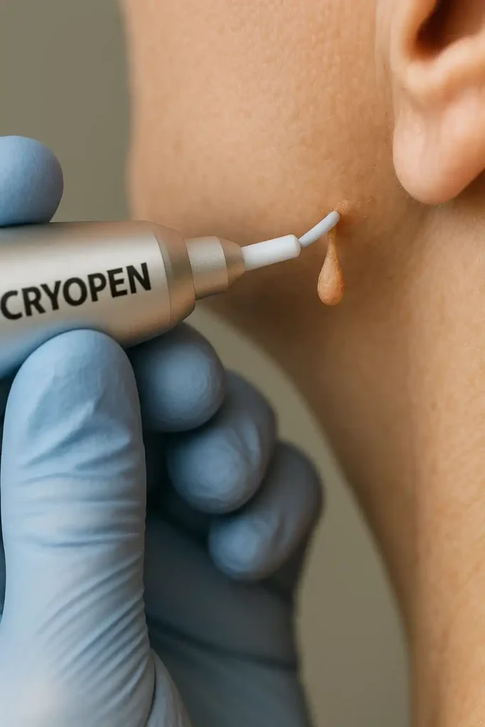 Cryopen for skin tags removal Gloucestershire speak to our team today!