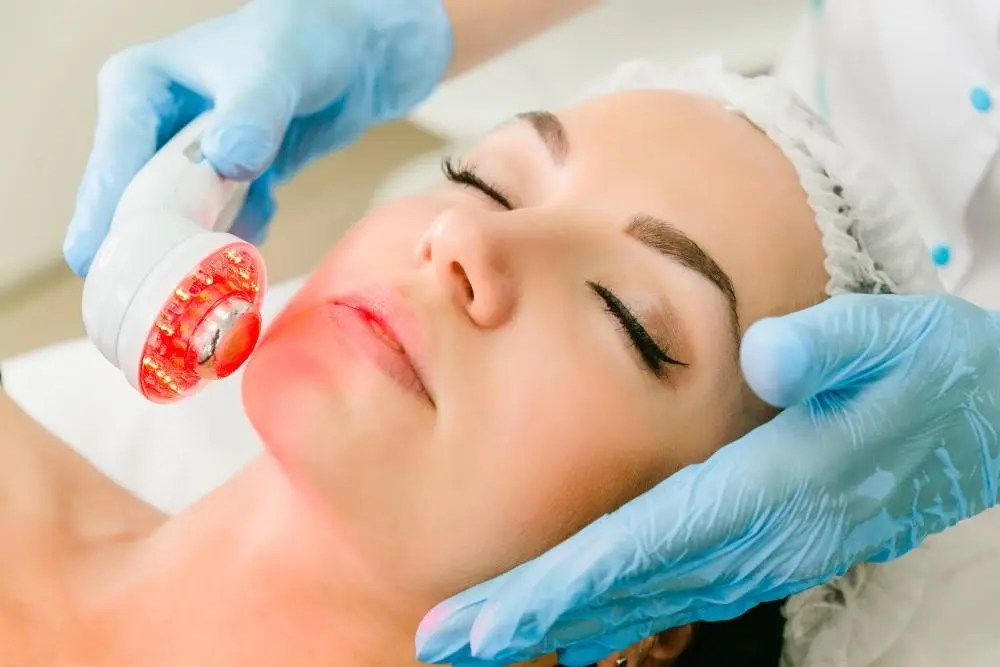woman having non-surgical Morph8 treatment Gloucestershire