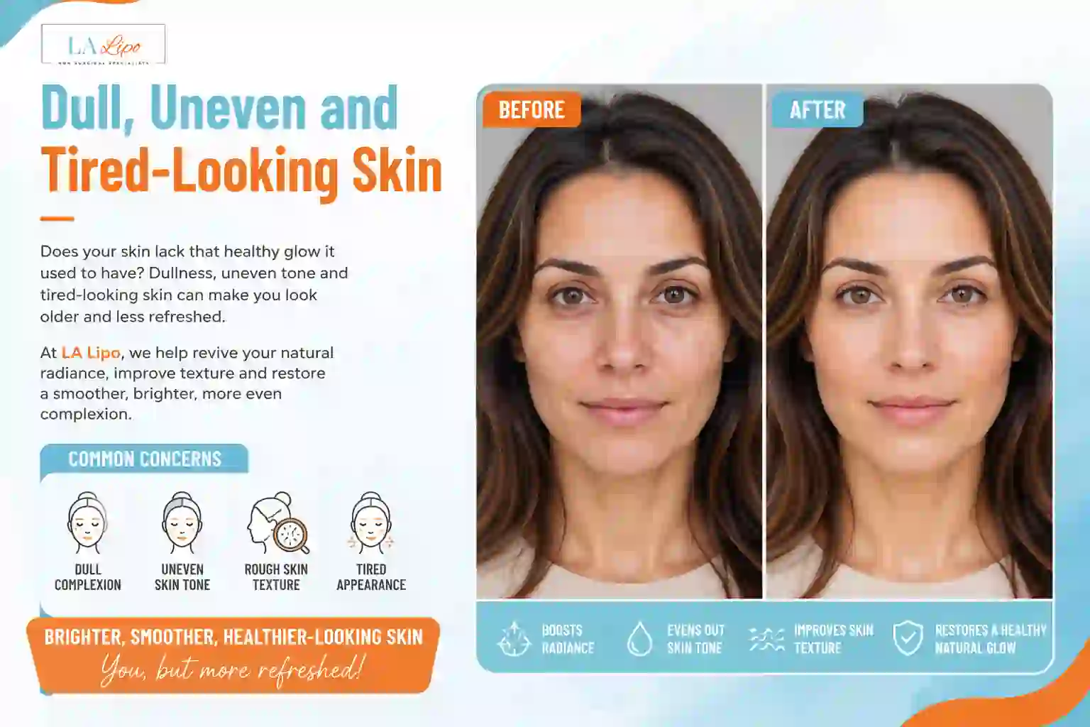 Sign #5: Dull, Uneven and Tired-Looking Skin Gloucestershire