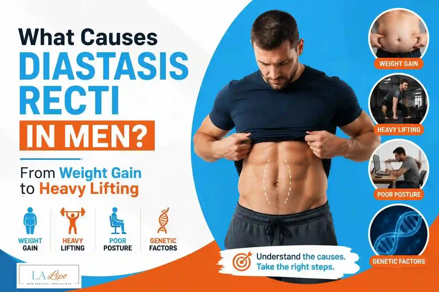 What Causes Diastasis Recti in Men? From Weight Gain to Heavy Lifting Gloucestershire